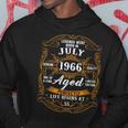 Legends Were Born In July 1966 55Th Birthday 55 Years Old Hoodie Unique Gifts