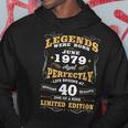Legends Were Born June 1979 40Th Birthday Gift Hoodie Unique Gifts