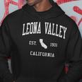 Leona Valley Ca Vintage Athletic Sports Js01 Hoodie Unique Gifts