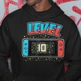 Level 10 Birthday Boy 10 Years Old Video Games Gift Hoodie Unique Gifts