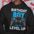 Level Up Birthday Boy Gamer Kids Party Video Game Gift Hoodie Unique Gifts