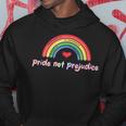 Lgbt Pride Pride Not Prejudice Hoodie Unique Gifts
