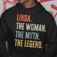 Linda The Best Woman Myth Legend Funny Best Name Linda Hoodie Unique Gifts