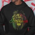 Lion Junenth Cool Black History African Flag Junenth Hoodie Unique Gifts