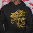 Lions Dont Lose Sleep Over The Opinions Of Sheep Hoodie Unique Gifts