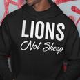 Lions Not Sheep The Patriot Party & Conservatives Usa Gift Hoodie Unique Gifts