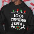 Loos Name Gift Christmas Crew Loos Hoodie Funny Gifts