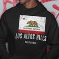 Los Altos Hills California Cali City Souvenir Ca Flag Hoodie Unique Gifts