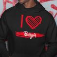 I Love Borger I Heart Borger Hoodie Unique Gifts