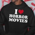 I Love Horror Movies Movies Hoodie Unique Gifts