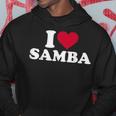 I Love Samba Hoodie Unique Gifts