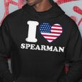 I Love Spearman I Heart Spearman Hoodie Unique Gifts