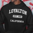 Loyalton California Ca Vintage State Athletic Style Hoodie Unique Gifts