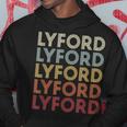 Lyford Texas Lyford Tx Retro Vintage Text Hoodie Unique Gifts