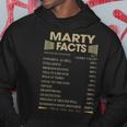 Marty Name Gift Marty Facts Hoodie Funny Gifts