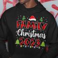 Matching Family Christmas 2023 Team Santa Elf Squad Pajamas Hoodie Personalized Gifts