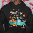 Meet Me At The Pumpkin Patch Halloween Thanksgiving Pumpkin Hoodie Unique Gifts