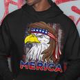 Merica Eagle Mullet American Flag Usa 4Th Of July Hoodie Unique Gifts