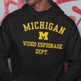 Michigan Video Espionage Hoodie Personalized Gifts