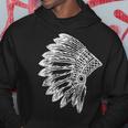 Native American Feather Headdress Indian Chief Tribes Pride Hoodie Unique Gifts