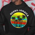Negril Jamaica Palm Trees Silhouette Sunset Jamaica Hoodie Unique Gifts