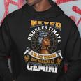 Never Underestimate A Black Woman Who Was Born As Gemini Gemini Funny Gifts Hoodie Unique Gifts