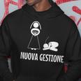 New Management Husband Bachelorette Party Italian Words Hoodie Unique Gifts