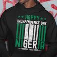 Nigerian Independence Day Vintage Nigerian Flag Hoodie Unique Gifts