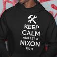 Nixon Funny Surname Birthday Family Tree Reunion Gift Idea Hoodie Unique Gifts