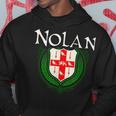 Nolan Surname Irish Last Name Nolan Family Crest Funny Last Name Designs Funny Gifts Hoodie Unique Gifts