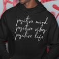Novelty Positive Mind Vibe Life Happy Thoughts Good Quotes Hoodie Personalized Gifts