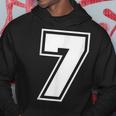 Number 7 Counting Hoodie Personalized Gifts