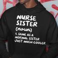 Nurse Sister Definition Funny Hoodie Funny Gifts