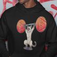 Olympic Snatch Siamese Cat Weightlifting Bodybuilding Muscle Hoodie Unique Gifts