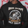 Only Cool Grampy Rides MotorcyclesRider Gift Hoodie Unique Gifts