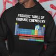 Organic Chemistry Joke Periodic Table Of Organic Chemistry Hoodie Unique Gifts