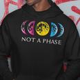 Pansexual Pride Not A Phase Moon Design For Pansexual Hoodie Unique Gifts