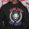 Patriot Party Raise Lions Not Sheep American Patriotic 2024 Hoodie Unique Gifts