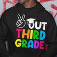 Peace Out 3Rd Grade Happy Last Day Of School Students Hoodie Unique Gifts