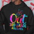 Peace Out 3Rd Grade Hello 4Th Grade Tie Dye Happy First Day Hoodie Unique Gifts