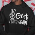 Peace Out Third Grade Last Day Of School 3Rd Grade Hoodie Unique Gifts