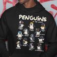Penguin Penguins Animals Of The World Penguin Lovers Hoodie Funny Gifts