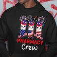 Pharmacy Crew 4Th Of July Cute Pills American Patriotic Hoodie Unique Gifts