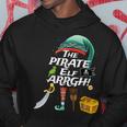 The Pirate Elf Arrgh Matching Family Christmas Pirate Hoodie Personalized Gifts