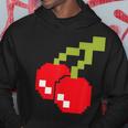 Pixel Cherries 80S Video Game Halloween Costume Easy Group Hoodie Funny Gifts