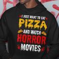 Pizza & Horror Movies Movies Hoodie Unique Gifts