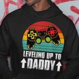 Pregnancy Announcement For Gamer Dad Leveling Up To Dad Hoodie Funny Gifts