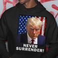 President Legend Trump 2024 -Shot Never Surrender Hoodie Unique Gifts