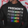 Pride Month Demon Lgbt Gay Pride Month Transgender Lesbian Hoodie Unique Gifts