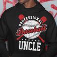 Professional Baseball Uncle Team Sport Hoodie Unique Gifts
